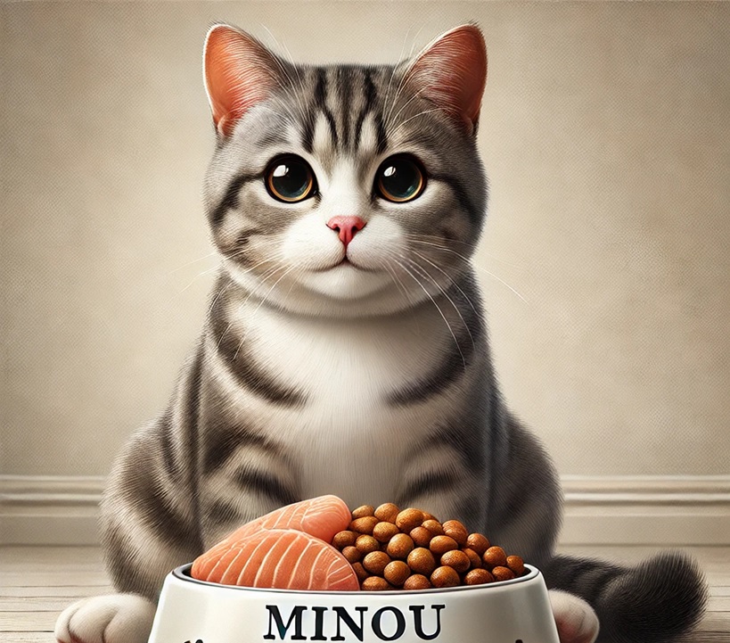 Alimentation humide pour chat